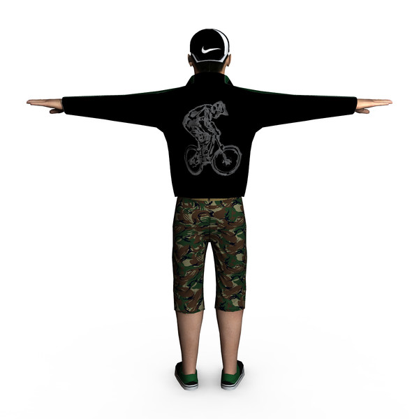casual male 01 3d model - Casual Male 01... by ignisfatuus